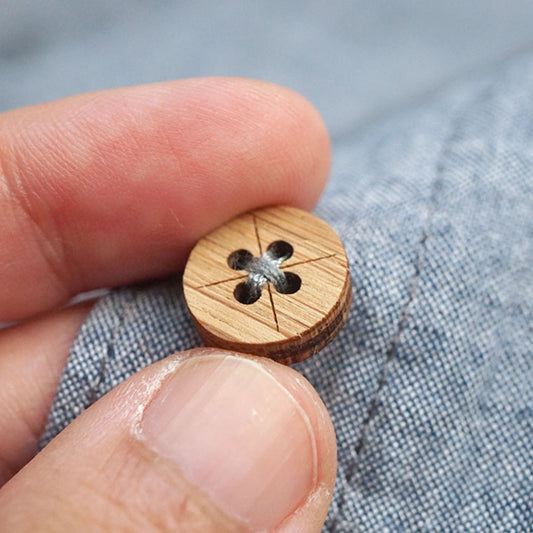 How to Sew a Button - Basic Edition