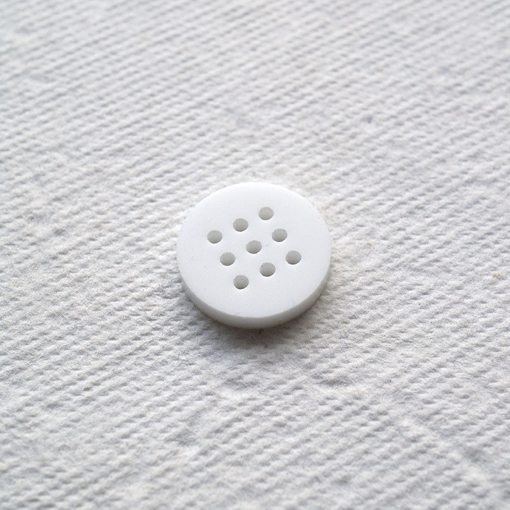 The Cross Stitch Button - Small | 9 Holes