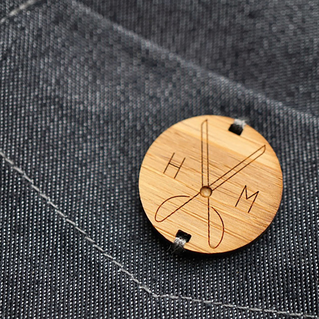 Round Knitting Tag