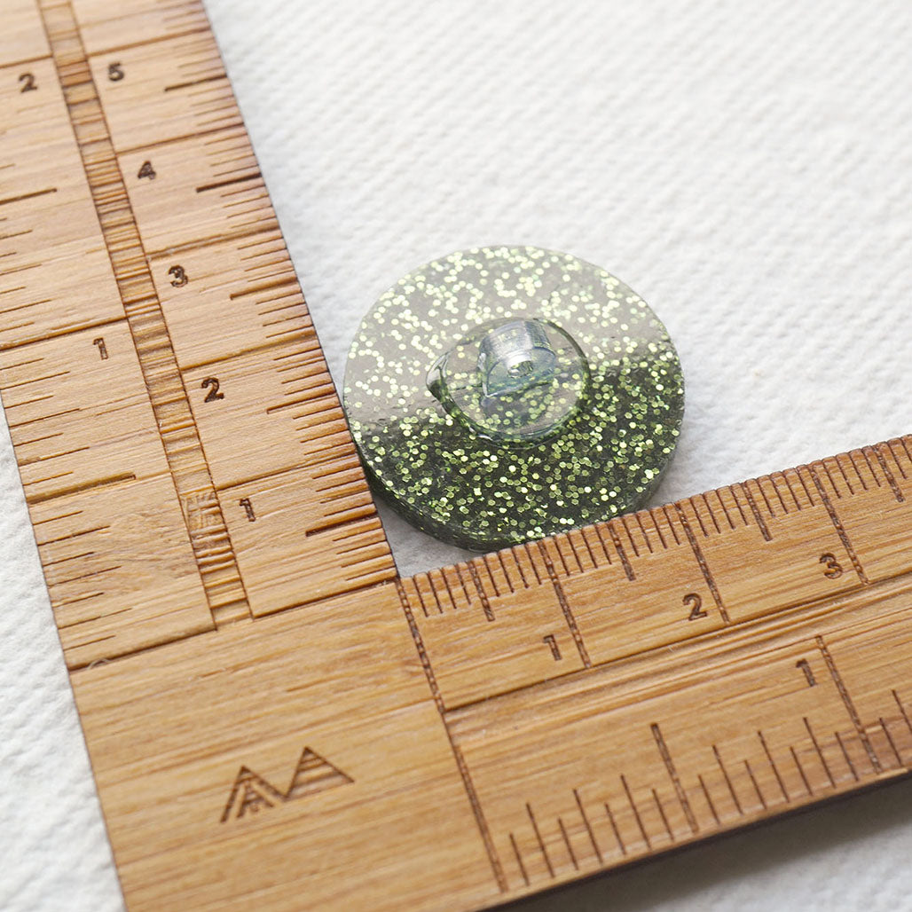 The Moss Green Button