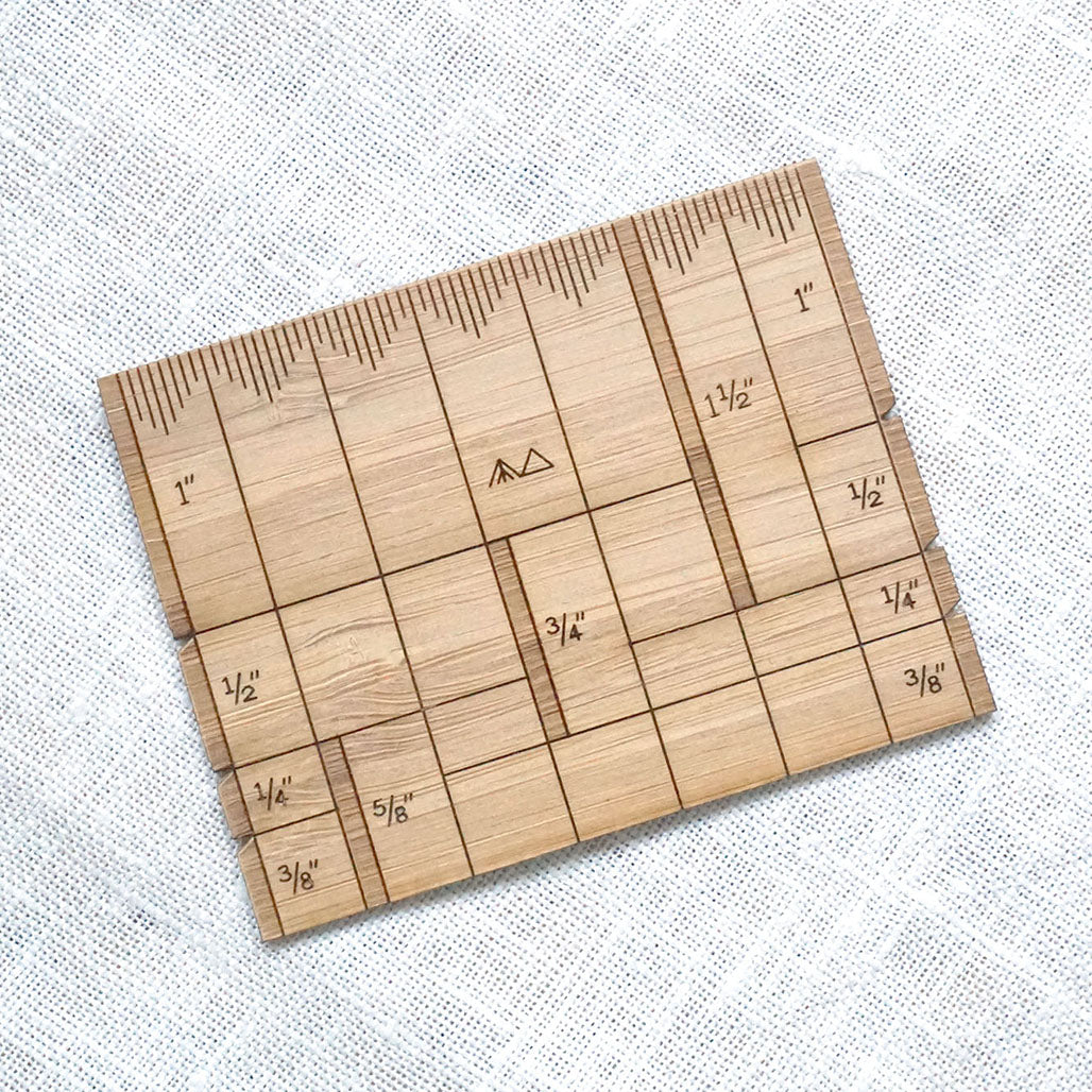 Wooden Sewing Gauge