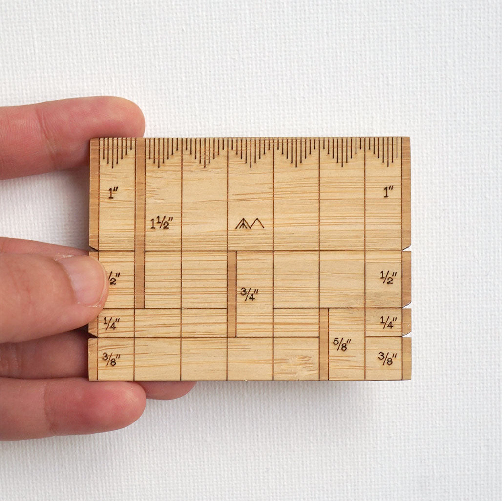 Wooden Sewing Gauge