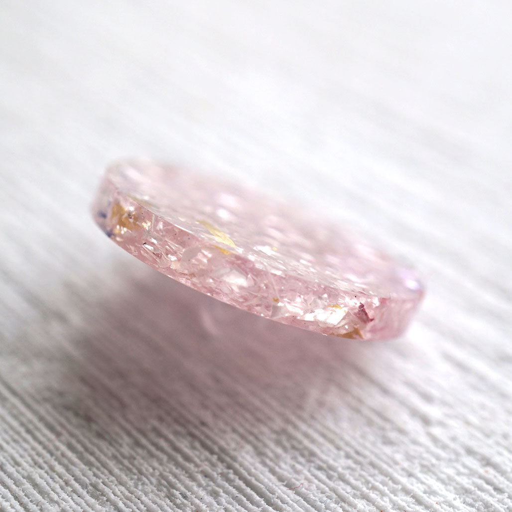 The Pink Salt Button