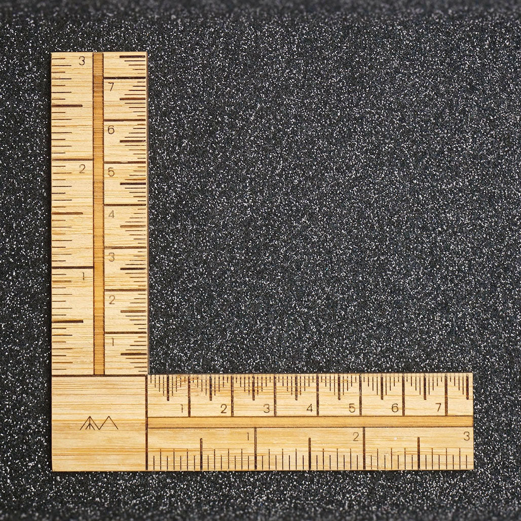 Wooden Right Angle Ruler