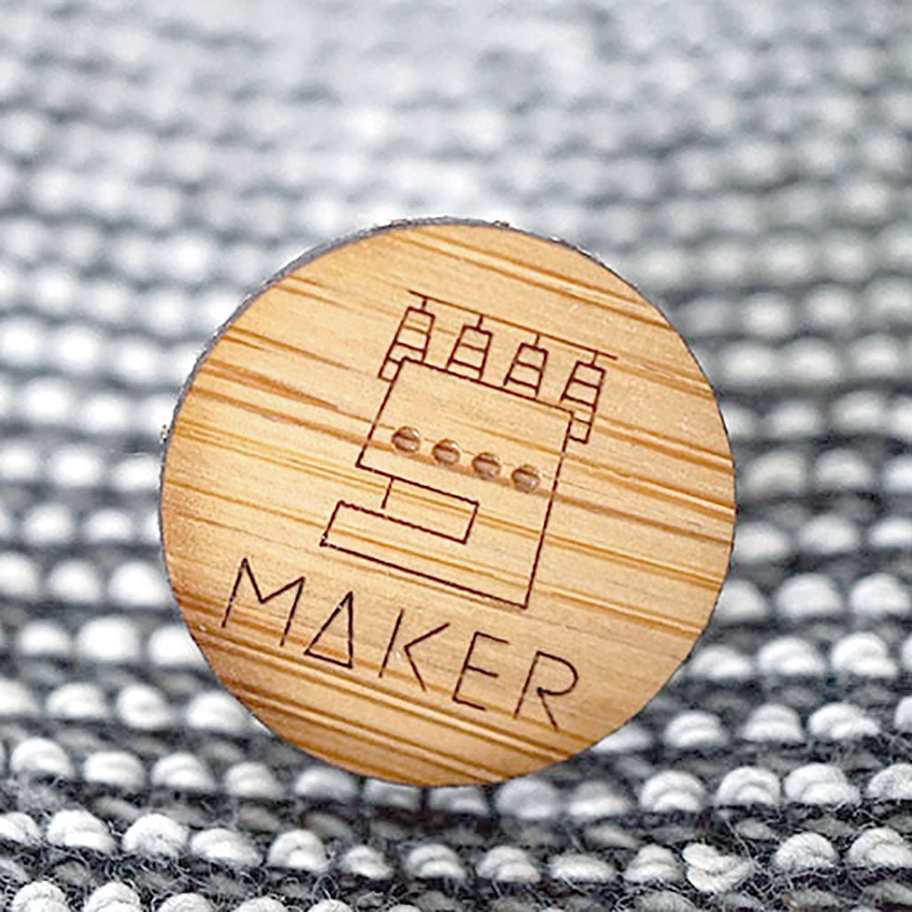 The Maker Badge - Serging | Overlocking