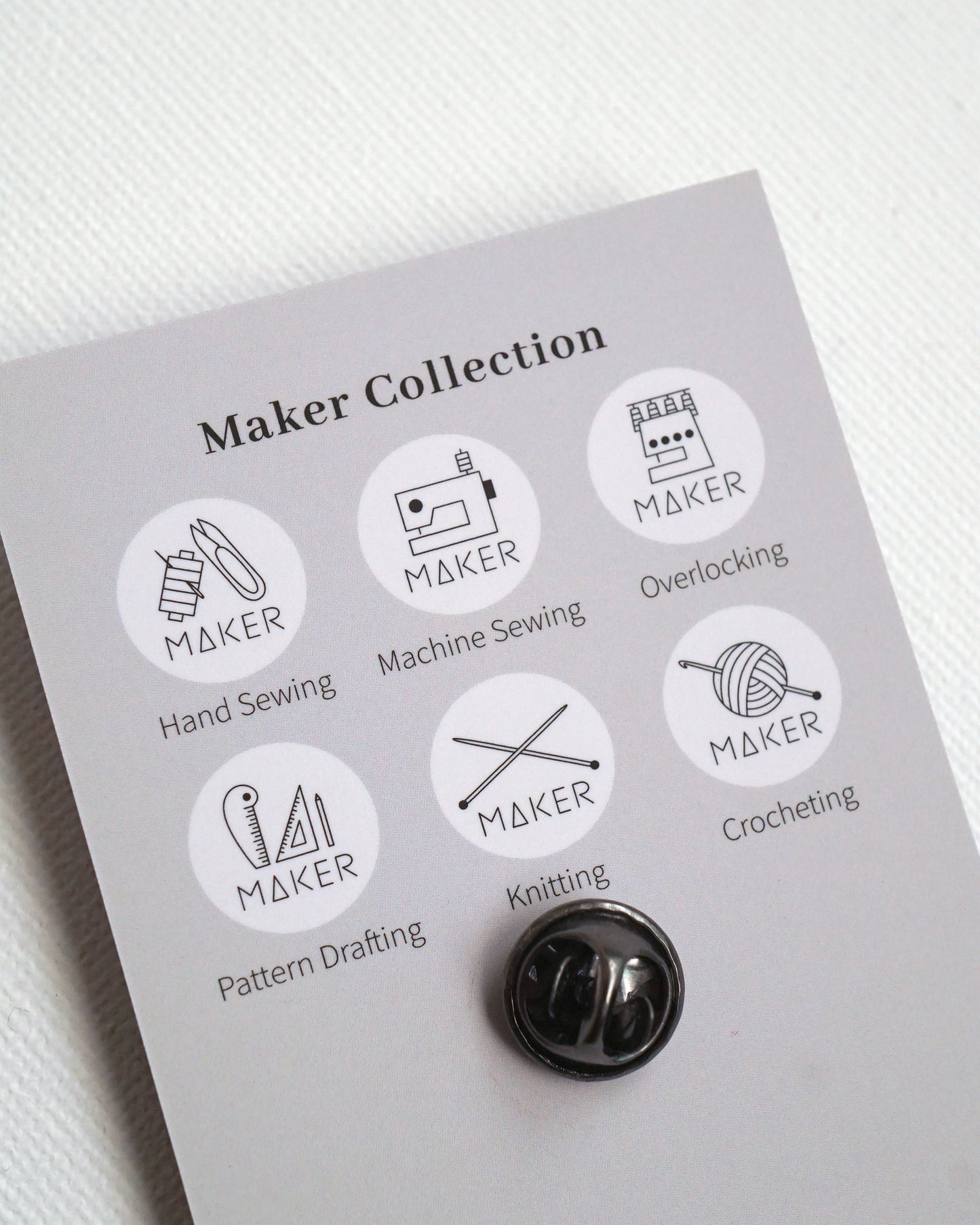 The Maker Badge - Serging | Overlocking