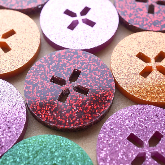 The Glitter Button - Colour Collection II