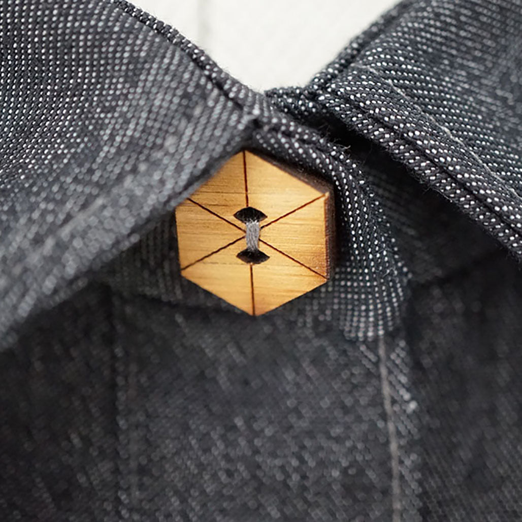 The Hex Button - Small – Arrow Mountain