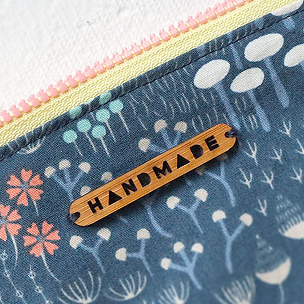 Linear Handmade Tag - Round Corners