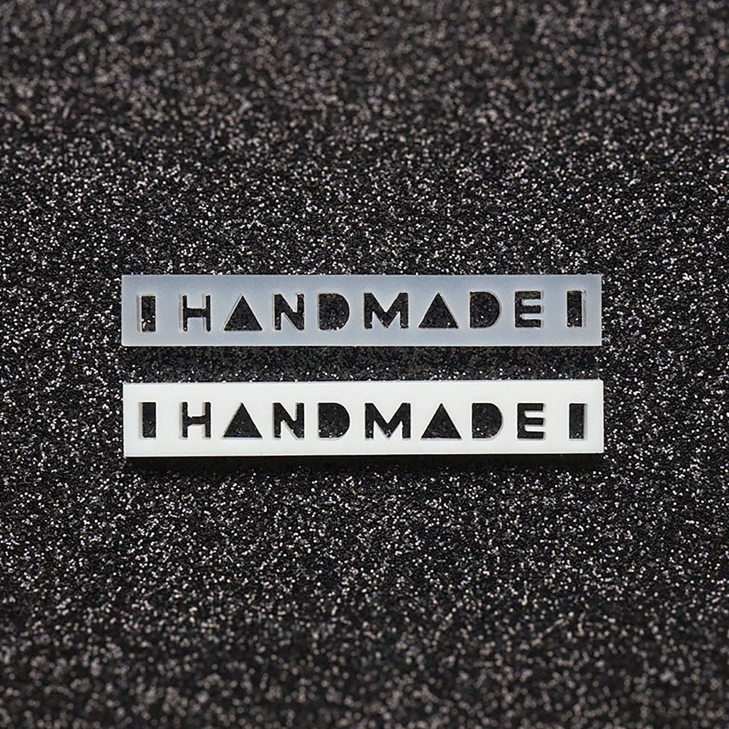 Linear Handmade Tag - Square Corners