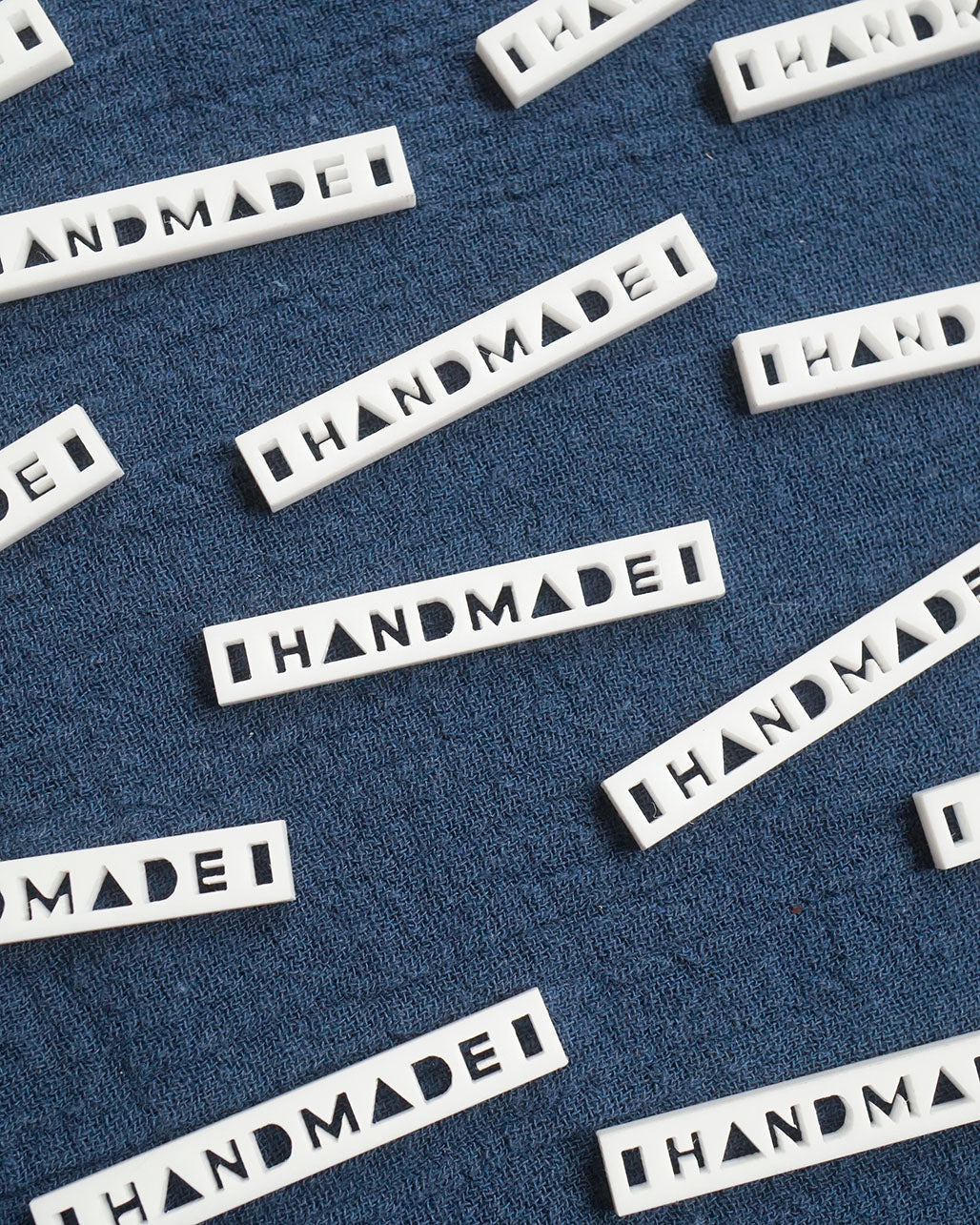 Linear Handmade Tag - Square Corners