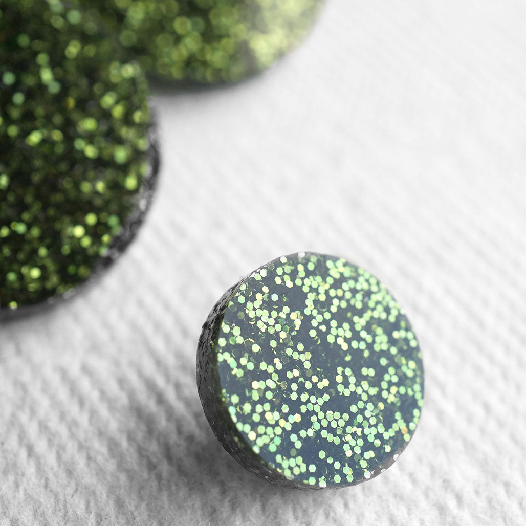 The Moss Green Button