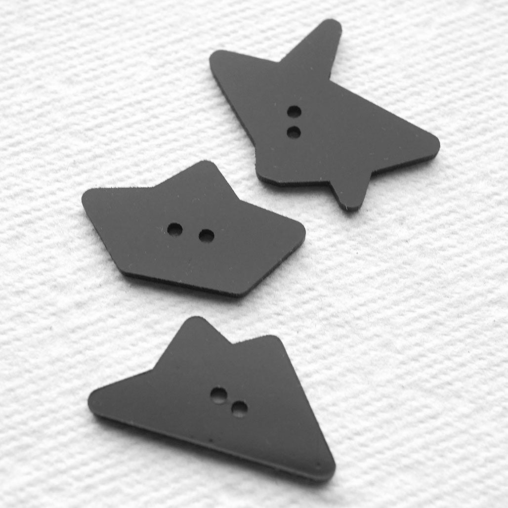 The Origami Button (Set of 3)
