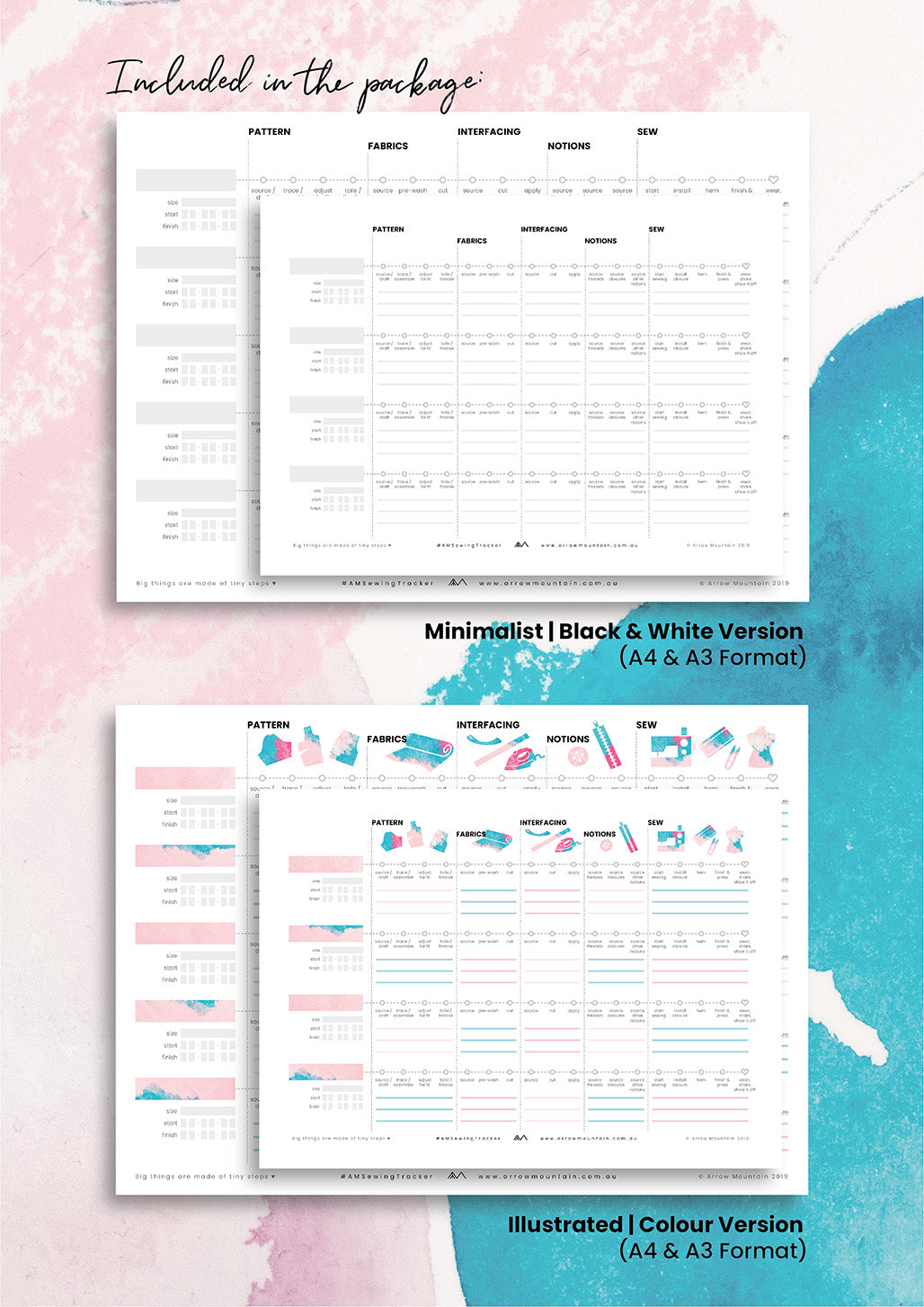 Sewing Tracker | PDF Printable