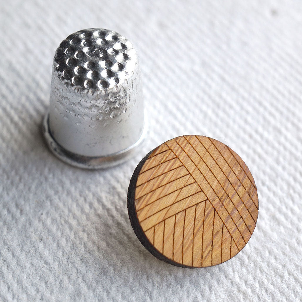 The Yarn Ball Button