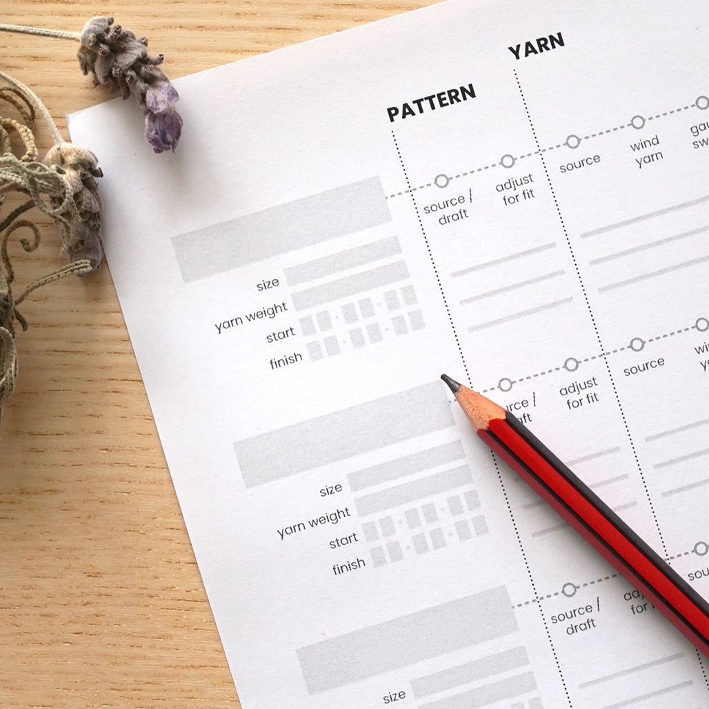 Yarn Works Tracker | PDF Printable