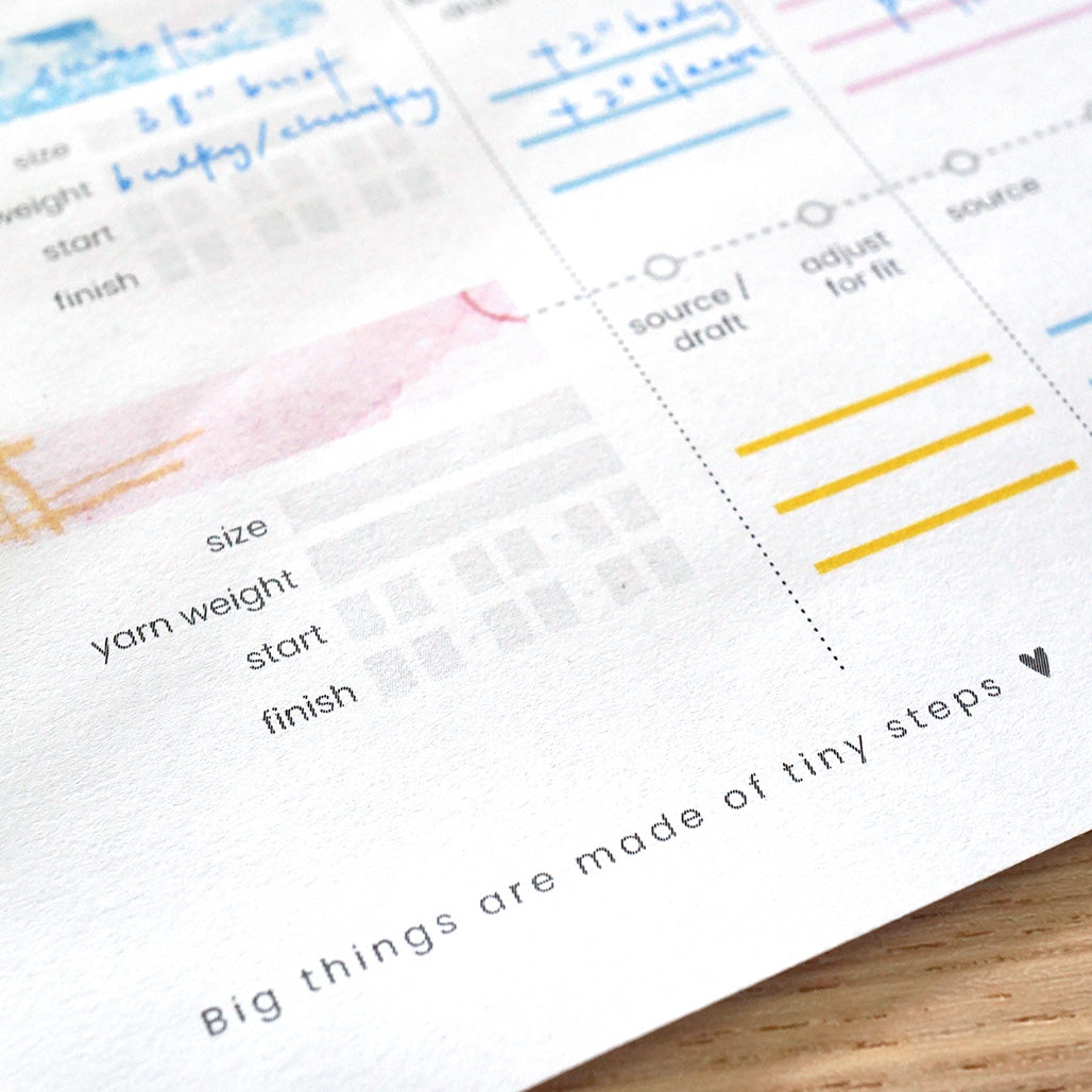 Yarn Works Tracker | PDF Printable