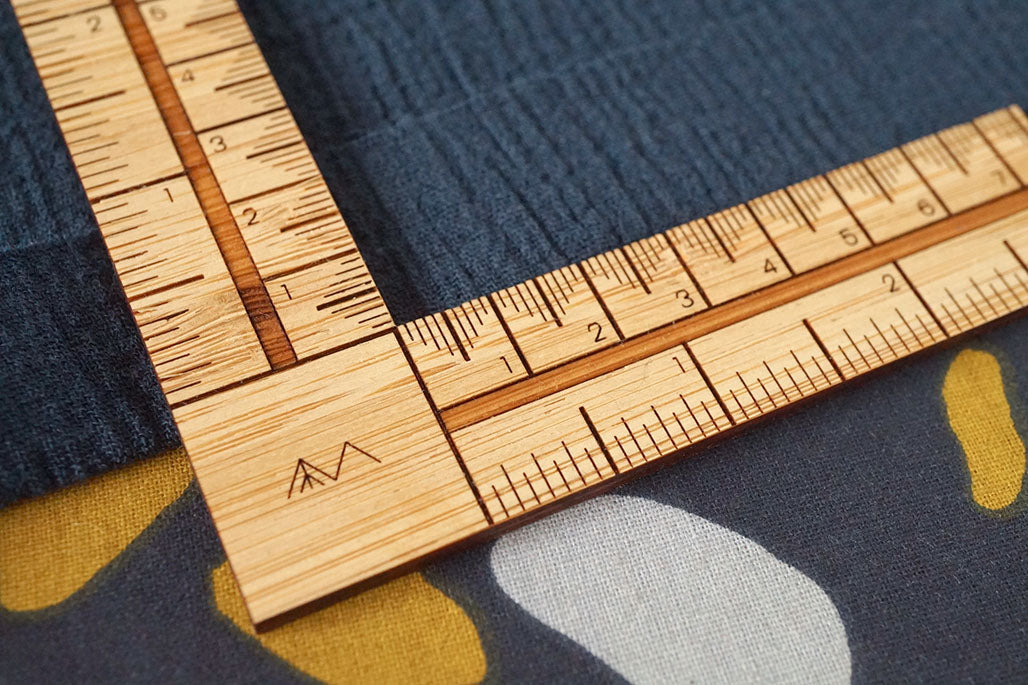 Wooden Right Angle Ruler