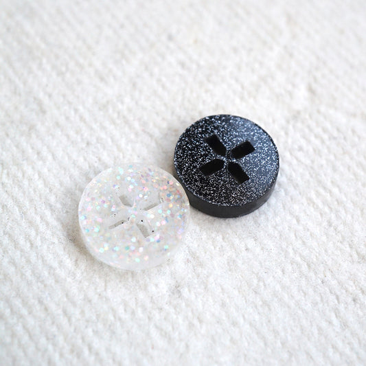 The Starry Night | Snowy Day Shirt Button