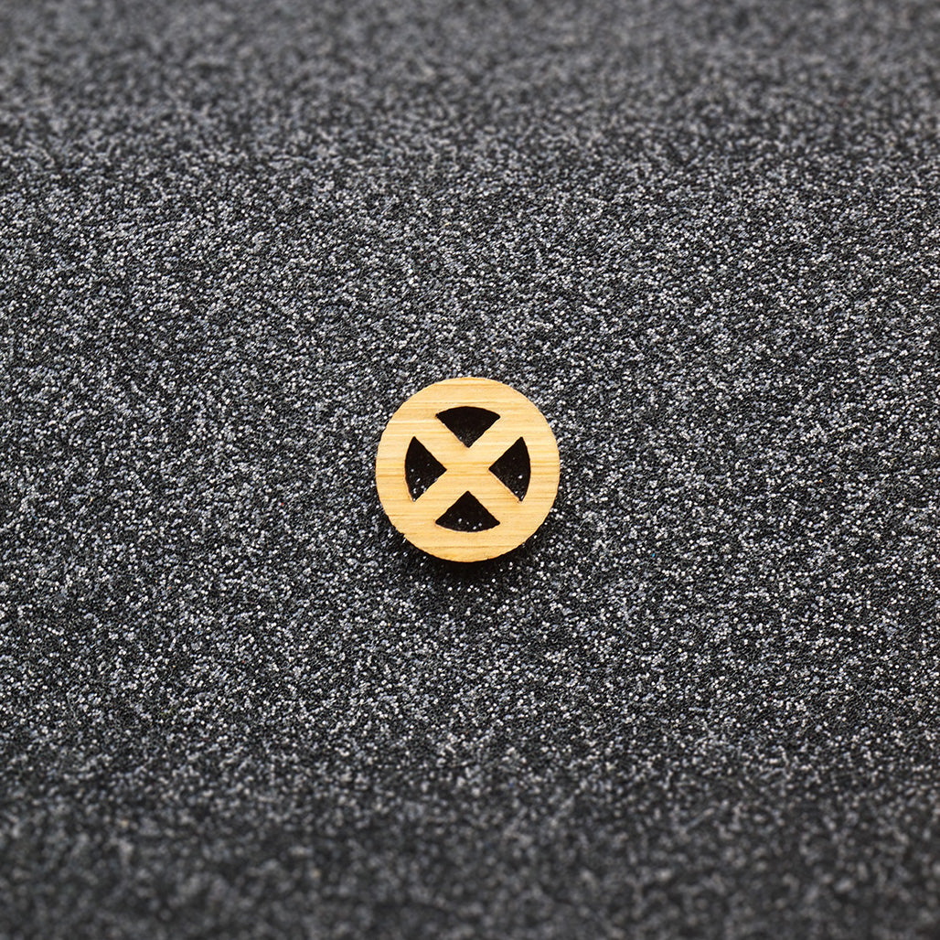 The Sun Cross Button