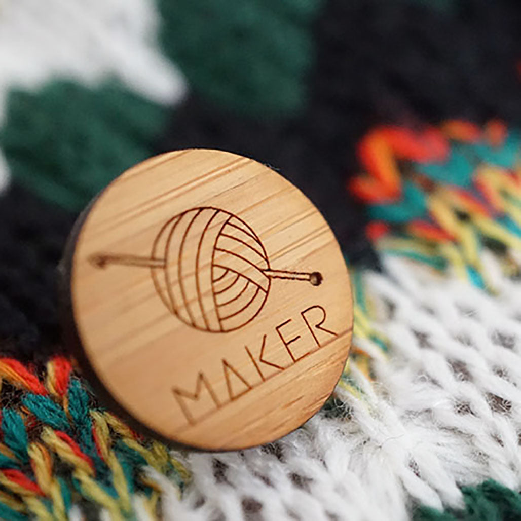 The Maker Badge - Crocheting