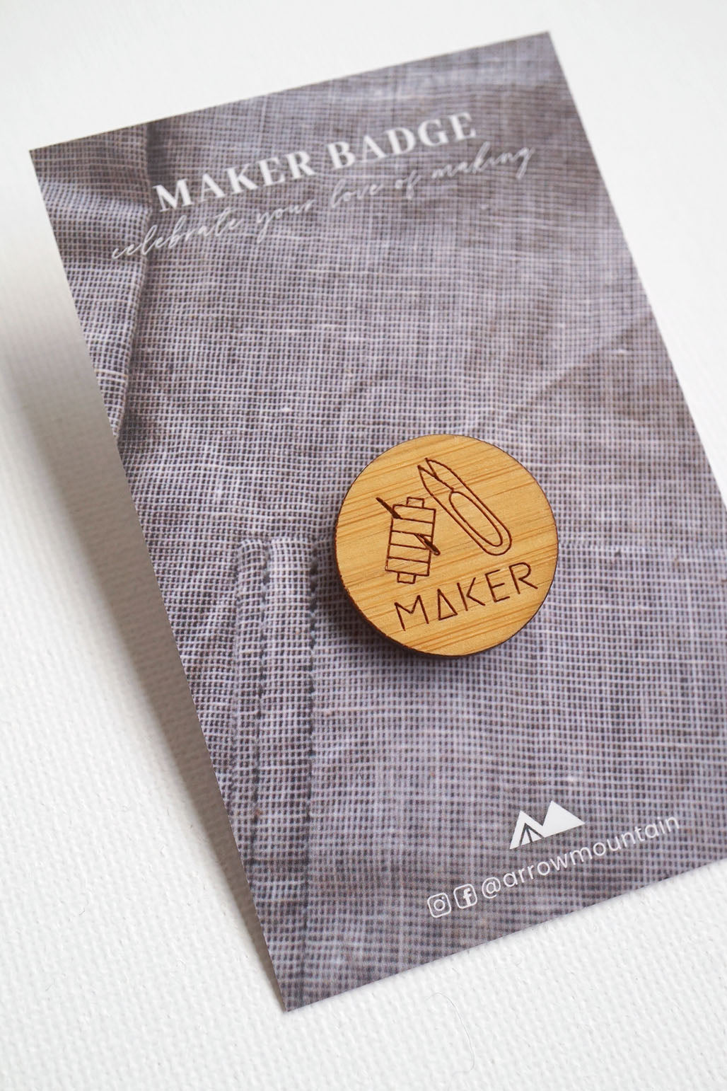 The Maker Badge - Hand Sewing