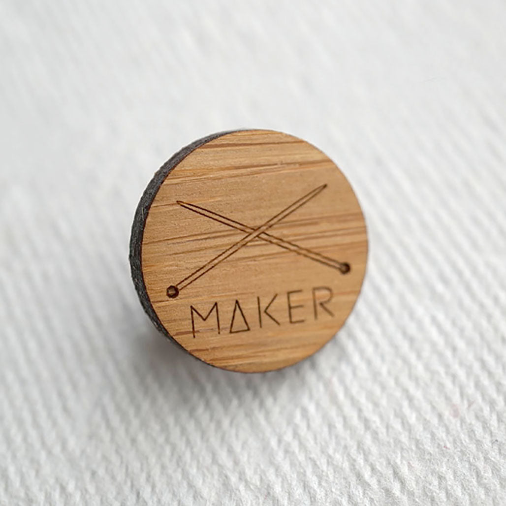The Maker Badge - Knitting