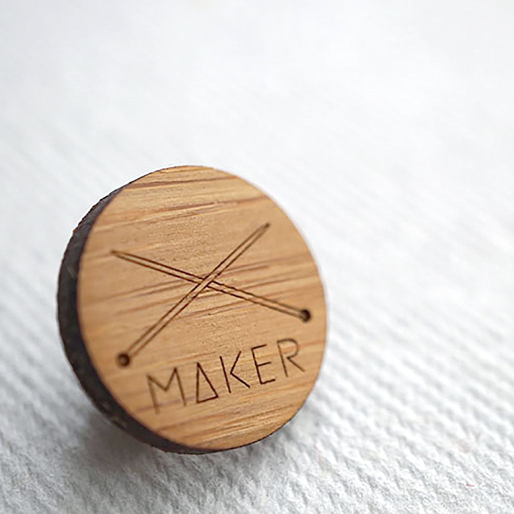 The Maker Badge - Knitting