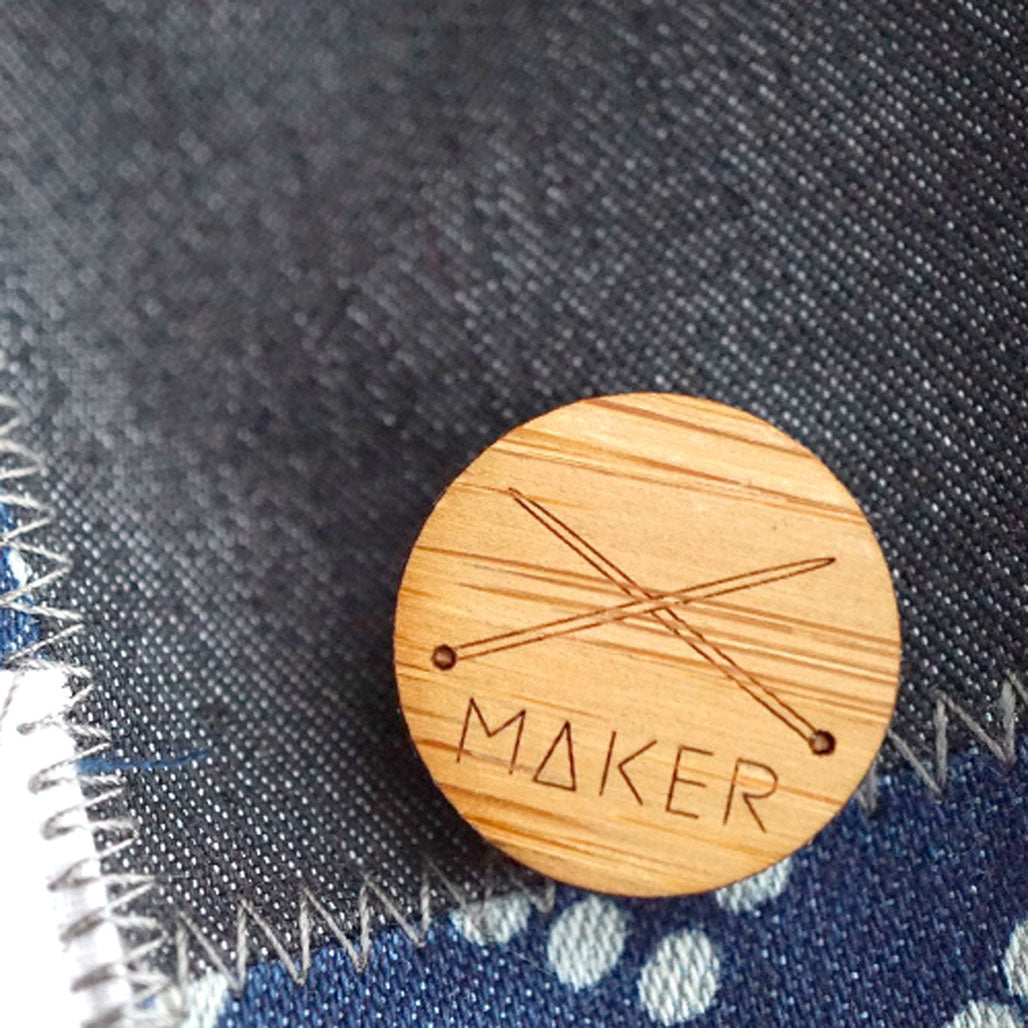 The Maker Badge - Knitting
